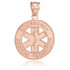 Rose gold EMT pendant