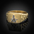 Gold Masonic ring