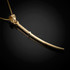 Gold Katana Sword Necklace