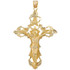 Large Gold Crucifix Cross