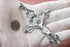 White Gold Crucifix Pendant