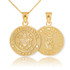 Gold US Navy Pendant.
St. Michael Pendant.
