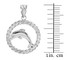 White Gold Dolphin Pendant