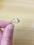 Gold Om Symbol Dainty Yoga Ring