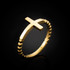 Gold Cross Ring