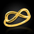 Gold Infinity Ring