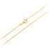 Gold Cedar Tree of Lebanon Diamond Pendant Necklace
