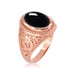 Rose Gold Om Ring.
Rose Gold Onyx Ring.
Men's Om ring.