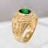 Gold US Army Ring