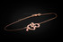 Rose Gold Om Bracelet