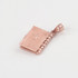 Rose Gold English Holy Bible 3D Christian Book Pendant Necklace