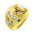 Multi-tone Gold Scorpion Men's CZ Ring