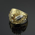 Multi-tone Gold Scorpion Men's CZ Ring