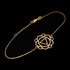 14K Gold Manipura Chakra (Confidence) Womens Yoga Bracelet