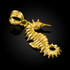 Gold Heavy Seahorse Pendant