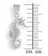 White Gold Heavy Seahorse Pendant