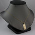 Gold Chinese "I Love You" Symbol Pendant Necklace