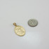 Gold Chinese "Family" Symbol Pendant Necklace