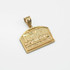 Yellow Gold Last Supper Pendant Necklace