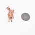 Rose Gold Stallion Horse Satin DC Pendant Necklace