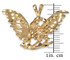Yellow Gold Raven DC Pendant Necklace