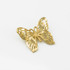 Yellow Gold Butterfly Filigree DC Charm Necklace