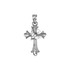 White Gold Holy Spirit Dove Cross DC Charm Necklace