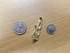 Solid Gold German Shepherd K-9 Dog Mens DC Pendant