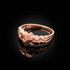Rose Gold Nugget Wedding Band Ring