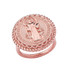 Rose Gold Saint Benedict Medal Womens Ring
