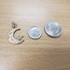 Yellow Gold Islamic Crescent Moon Pendant Necklace