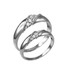 6MM Mens Diamond Wedding Band in White Gold