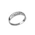 4.5MM Womens Diamond Wedding Band in White Gold