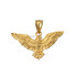 Yellow Gold Falcon Eagle DC Pendant Necklace