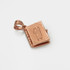 Rose Gold Judaic Ten Commandments 3D Jewish Bible Necklace