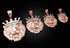 Rose Gold Lion King Pendant (S/M/L/XL)