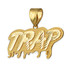 Yellow Gold TRAP Dripping DC Pendant