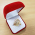 Multi-tone Yellow Gold Indian Chief Ring