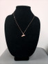 Rose Gold Small Taxi Cab Charm Necklace