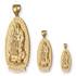 Yellow Gold Virgin Mary Pendant (S/M/L)