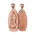 Rose Gold Virgin Mary Pendant (S/M/L)