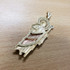 Yellow Gold St. Jude CZ Pendant (S/M/L)