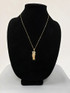 Yellow Gold St. Jude CZ Pendant Necklace