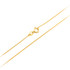 Yellow Gold Crusader Winged Sword and Shield Pendant Necklace
