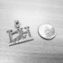 White Gold L2H Live 2 Hustle Hip-Hop DC Pendant