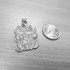Rose Gold HUSTLE, GRIND AND SHINE Hip-Hop DC Pendant