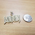 Yellow Gold MONEY Hip-Hop DC Pendant