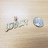 Yellow Gold LOYALTY Hip-Hop DC Pendant