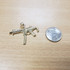 Yellow Gold SMG Gun Pendant Necklace