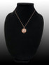 Rose Gold Zodiac Medallion Satin DC Pendant Necklace